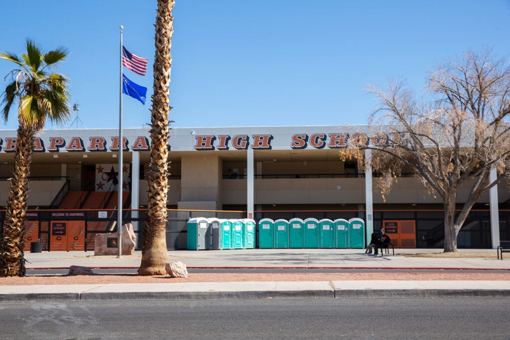 New Chaparral campus will hold fewer students, prompting rezoning proposal