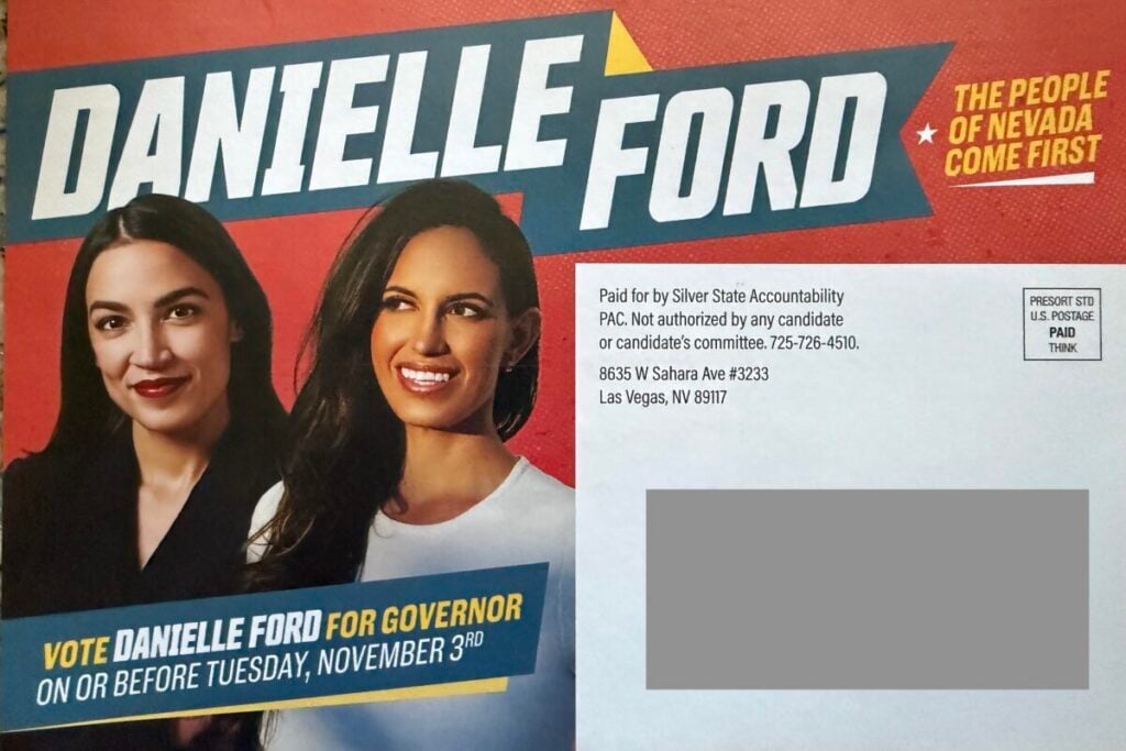 PAC boosting third-party NV governor candidate as 'AOC of Nevada' has GOP ties